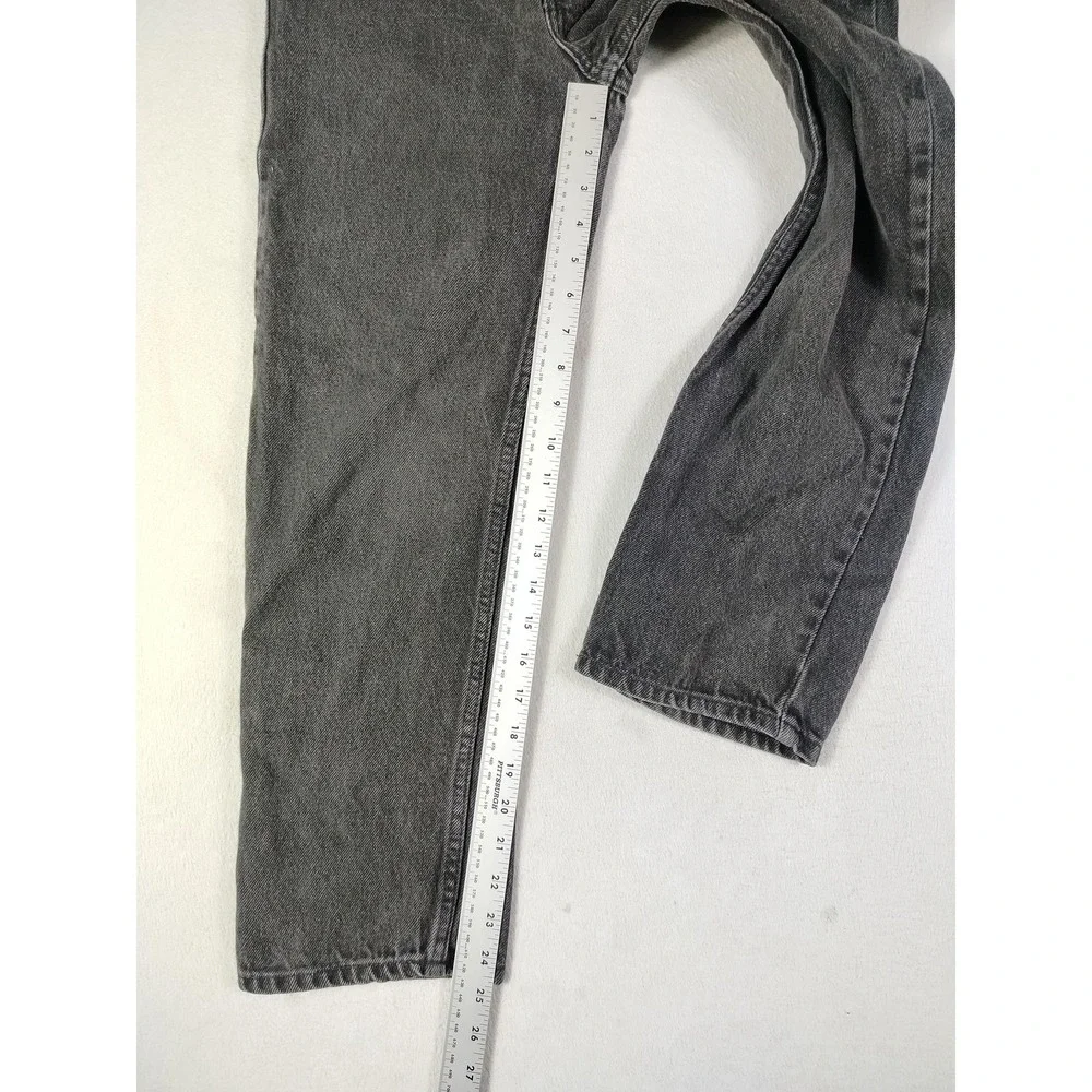 Vintage Old Navy Jeans Boys 12 Gray‎ Straight Leg Denim Regular Fit Y2K 2001